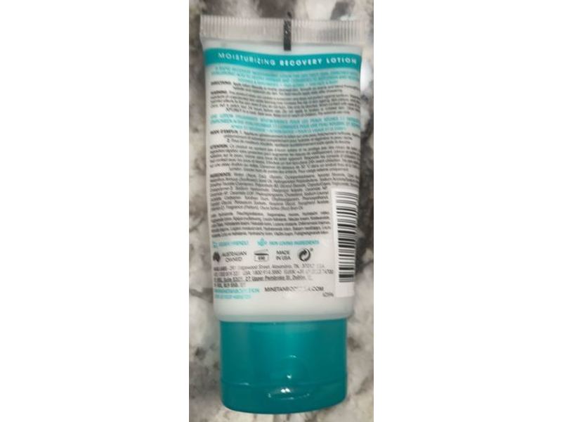 MineTan Body.Skin Moisturizing Recovery Lotion, Hyaluronic Acid + Ceramides, 1 fl oz/30 mL