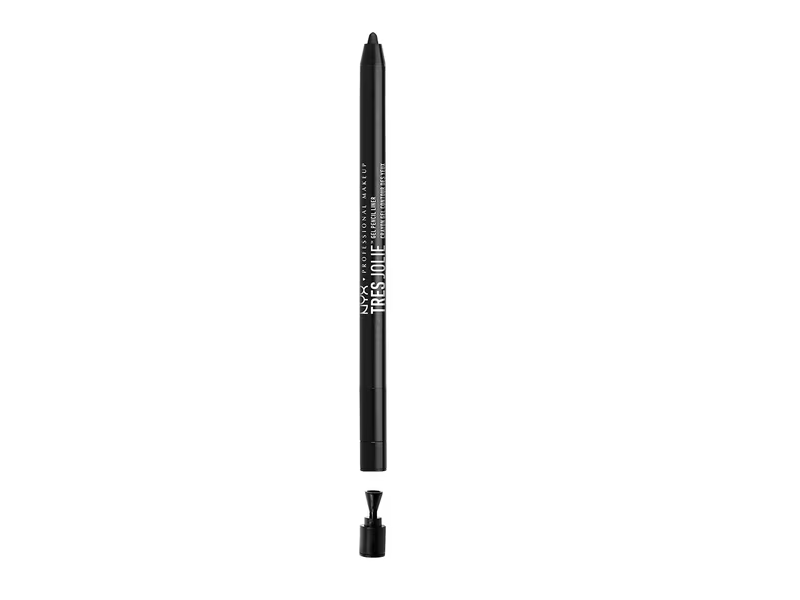 NYX Tres Jolie Gel Pencil Liner, Pitch Black, .5 g
