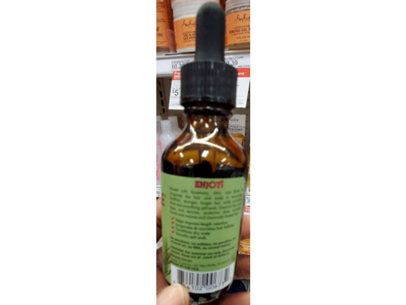 Mielle Rosemary Mint Scalp & Hair Strengthening Oil, 2 fl oz/59 mL