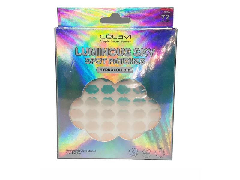 Celavi Spot Patches, Luminous Sky, 72 Patches