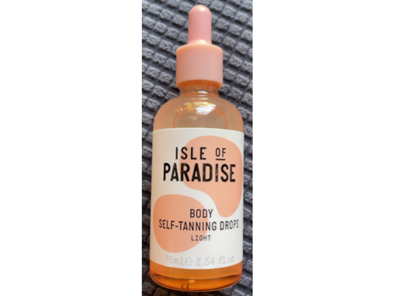 Isle of Paradise Self-Tanning Body Drops, Light, 2.54 fl oz/75 mL