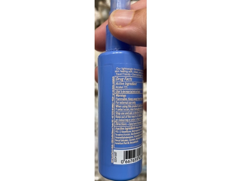 Bath & Body Works Anti-Bacterial Hand Spray, Vanilla Whip, 1 fl oz/29 mL