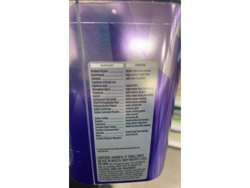 Cascade Platinum Plus ActionPacs, Fresh Scent, 32.2 oz/914 g, 57 Pacs