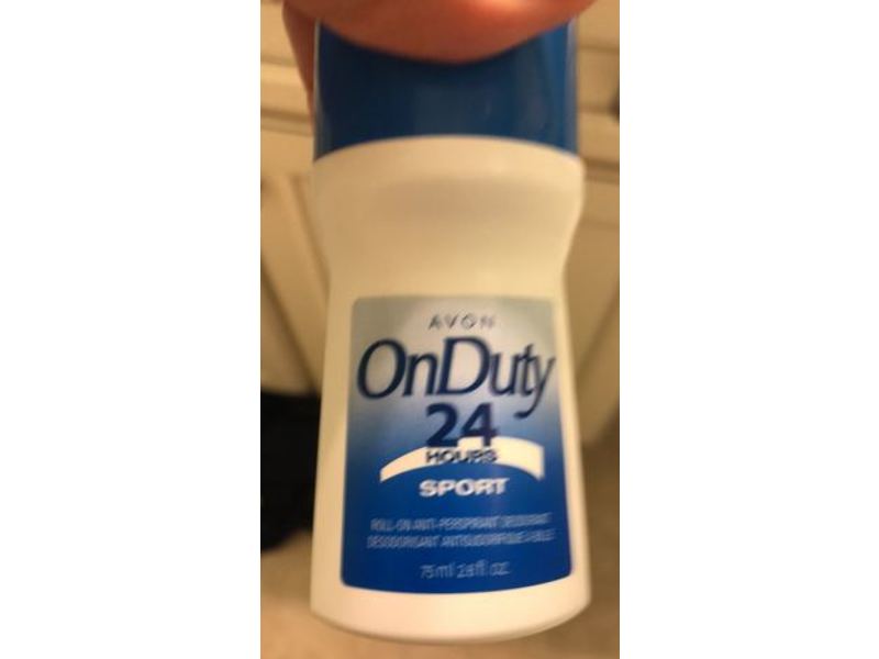 Avon OnDuty Sport Roll-On Antiperspirant Deodorant, 2.6 fl oz/75 mL, Pack Of 2