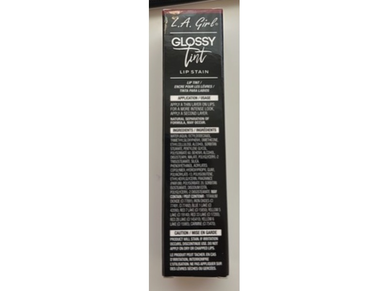 L.A. Girl Glossy Tint Lip Stain, Myth, 0.1 oz/2.9 g