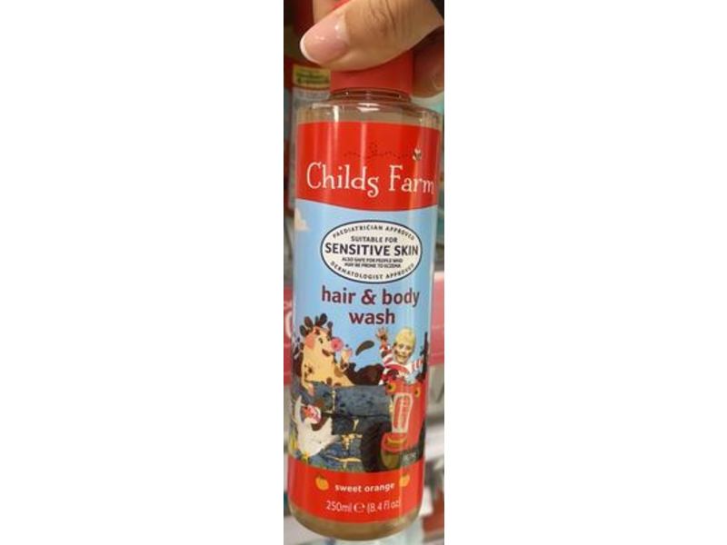 Childs Farm Hair & Body Wash, Sweet Orange, 8.4 fl oz/250 mL