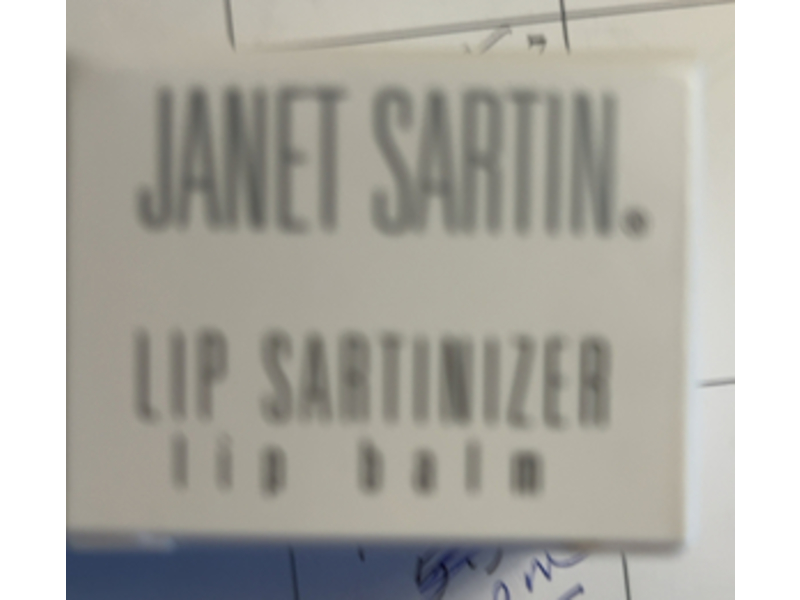 Janet Sartin Lip Sartinizer Lip Balm, 0.50 oz