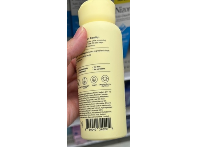 Jupiter Dry Scalp Care Hydrating Shampoo, 8.5 fl oz/250 mL