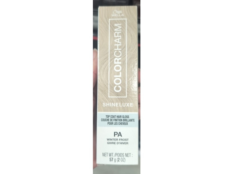 Wella Color Charm Shine Luxe Hair Color, PA Winter Frost, 2 oz/57 g