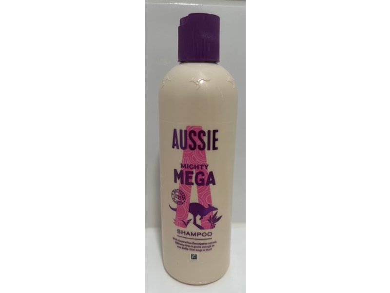 Aussie Mighty Mega Shampoo, Australian Eucalyptus Extract, 300 mL