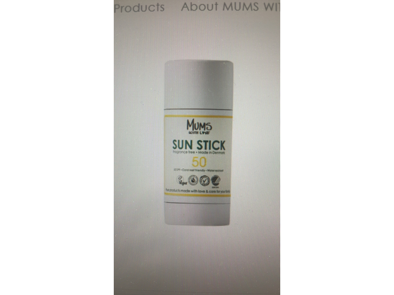 Mums With Love Sun Stick, SPF 50, 15 mL