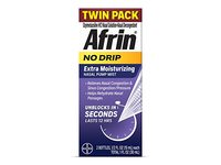 Afrin No Drip Extra Moisturizing Nasal Mist, 1/2 fl oz/15 mL - thumbnail 1