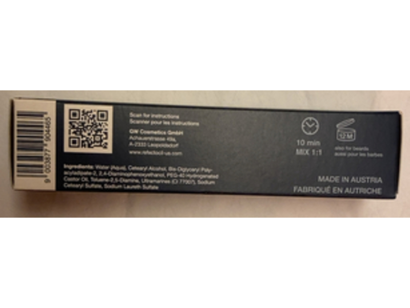 RefectoCil Hair Dye Cream, 2 Blue Black, 2 fl oz/15 mL, 2 Pack