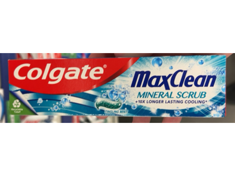 Colgate Maxclean Mineral Scrub Tooth Paste, 75 mL