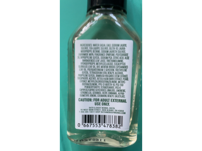 Bath & Body Works Aromatherapy Stress Relief Body Wash + Foam Bath, Eucalyptus Spearmint, 2 fl oz/59 mL, Pack Of 3