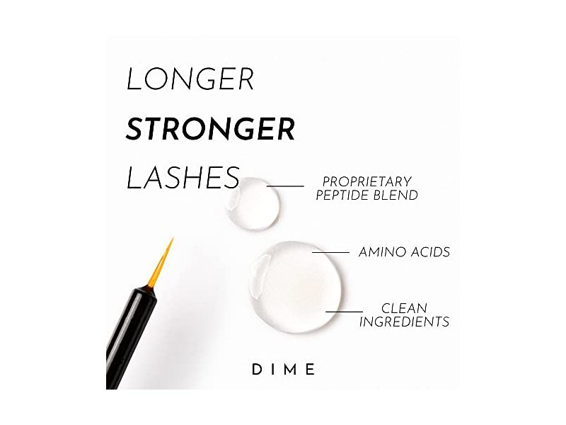 DIME Beauty Eyelash Boost Serum, Eyelash Growth Serum, 1 Count
