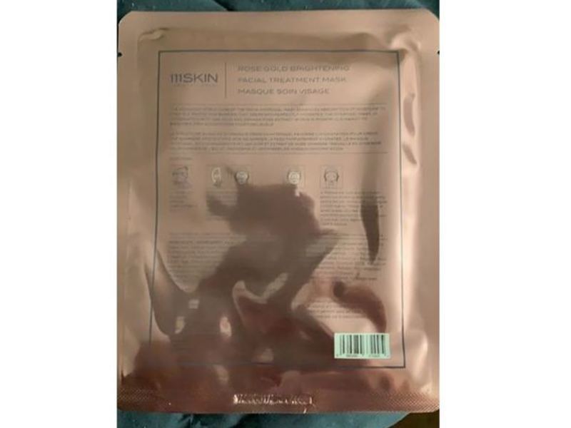 111Skin Brightening Facial Treatment Mask, Rose Gold, 30 mL