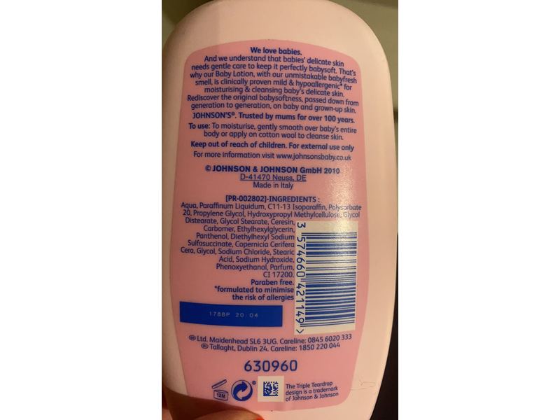 Johnson's Baby Lotion 300 ml