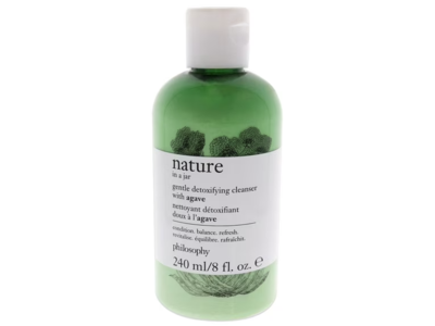 Philosophy Nature In A Jar Gentle Detoxifying Cleanser, Agave, 8 fl oz/240 mL