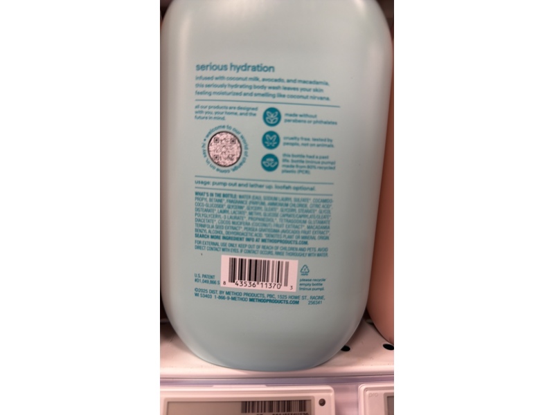 Method Body Wash, Coco Twist, 28 fl oz/828 mL
