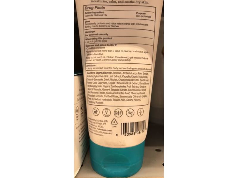 Derma-E Eczema Relief Lotion, Neem, Burdock & Bearberry Extracts, 6 fl oz/175 mL