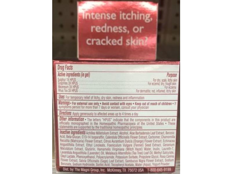 Magnilife Eczema Care+ Cream, 2 oz/56 g