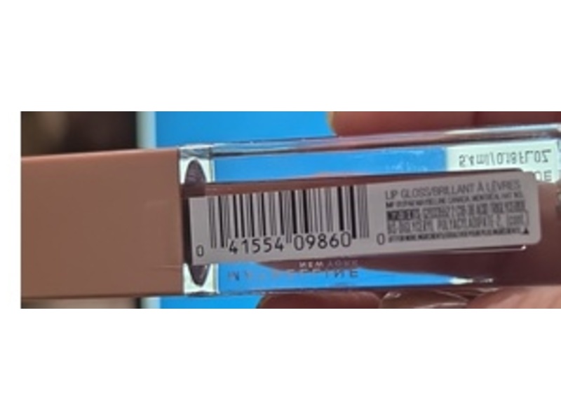 Maybelline New York Lifter Gloss, Toast, 0.18 fl oz/4.5 mL