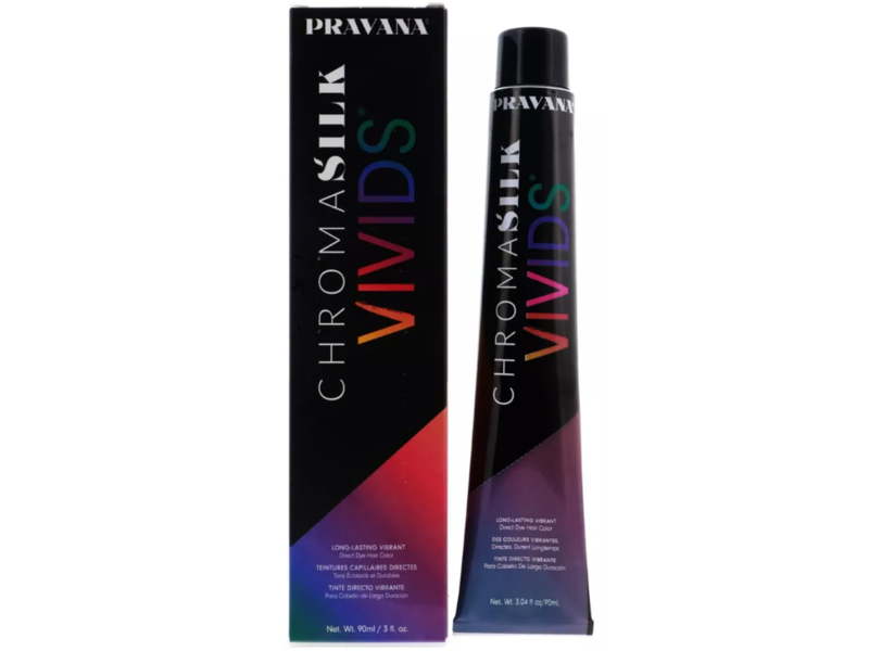 Pravana ChromaSilk Vivids Long-Lasting Vibrant Direct Dye Hair Color, Aquamarine, 3.04 fl oz/90 mL