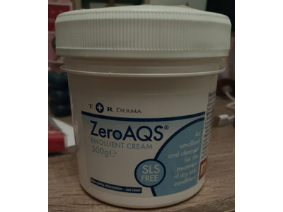 Zeroderma Zeroaqs Emollient Cream 500g-761821