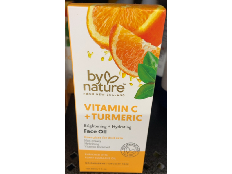 By Nature Brightening & Hydrating Face Oil, 1 fl oz/30 mL