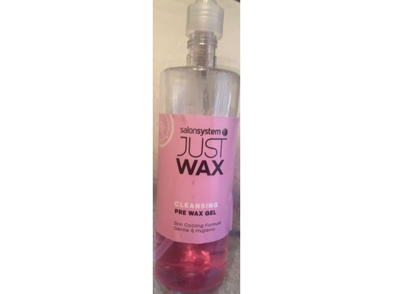 Salon System Just Wax Pre Wax Cleansing Gel, 500 mL