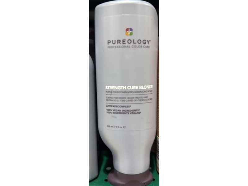 Pureology Strength Cure Blonde Purple Conditioner , 9 fl oz/266 mL