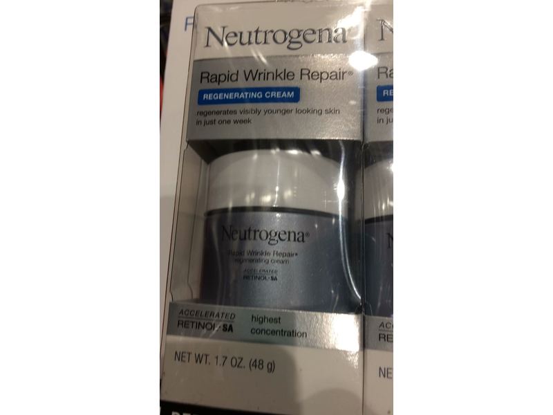 Neutrogena Rapid Wrinkle Repair Regenerating Cream, 1.7 ounce