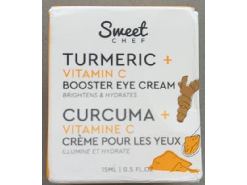 Sweet Chef Booster Eye Cream, Turmeric + Vitamin C, 0.5 fl oz/15 mL
