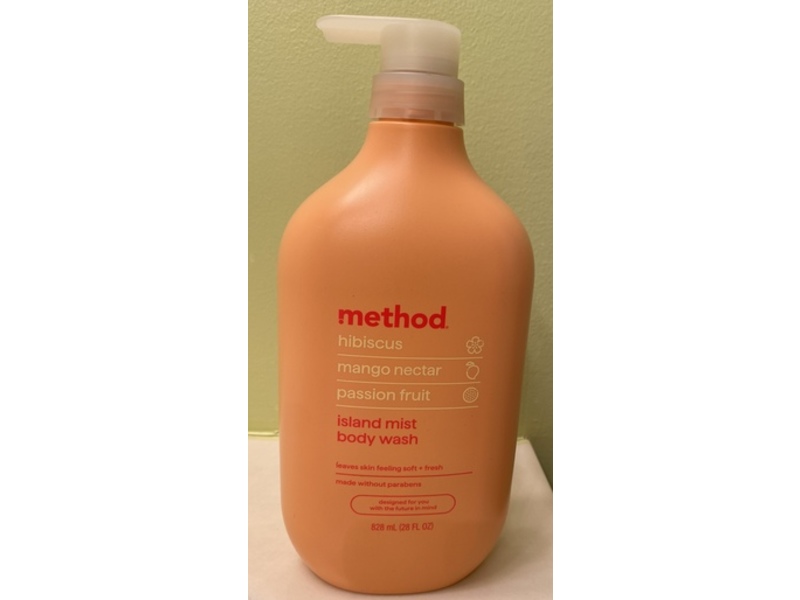Method Body Wash, Island Mist, 28 fl oz/828 mL