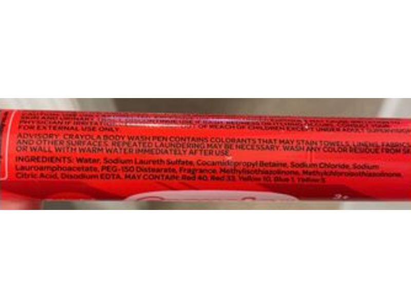 Crayola Body Wash Pen, Jazberry Jam Scented