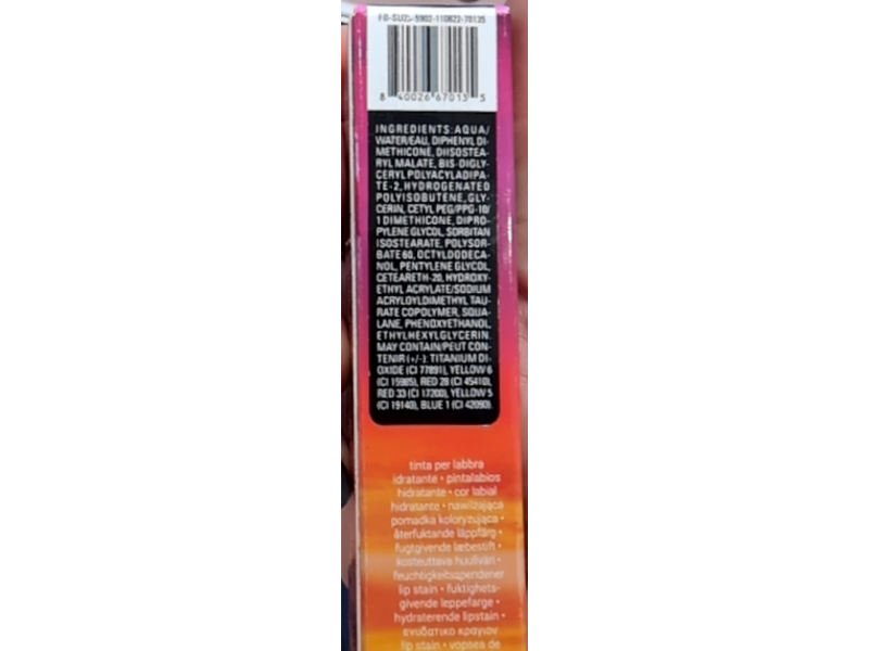 Fenty Beauty By Rihanna Poutsicle Hydrating Lip Stain, Fuchsia Wife, 0.22 fl oz/6.5 mL