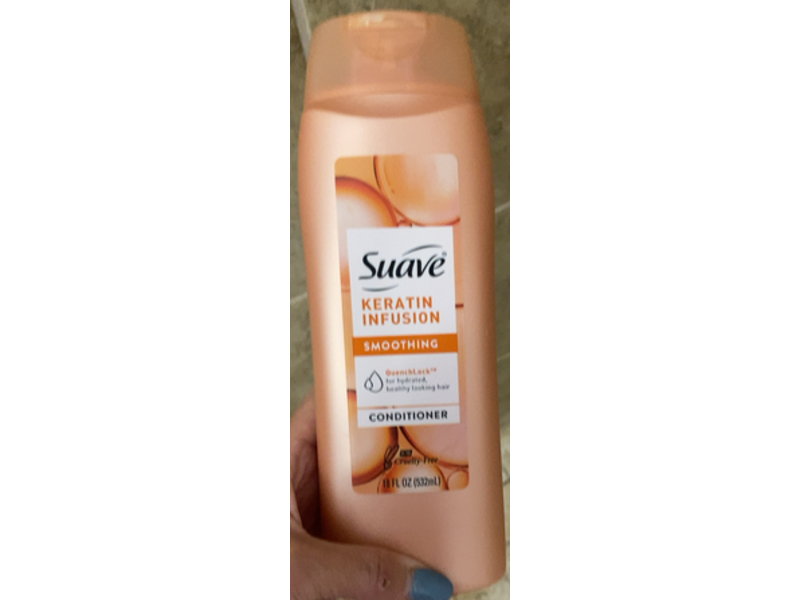 Suave Keratin Infusion Smoothing Conditioner, 18 fl oz/532 mL