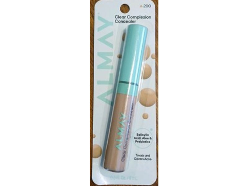 Almay Clear Complexion Concealer, 200 Light/Medium, 0.3 oz/9 mL