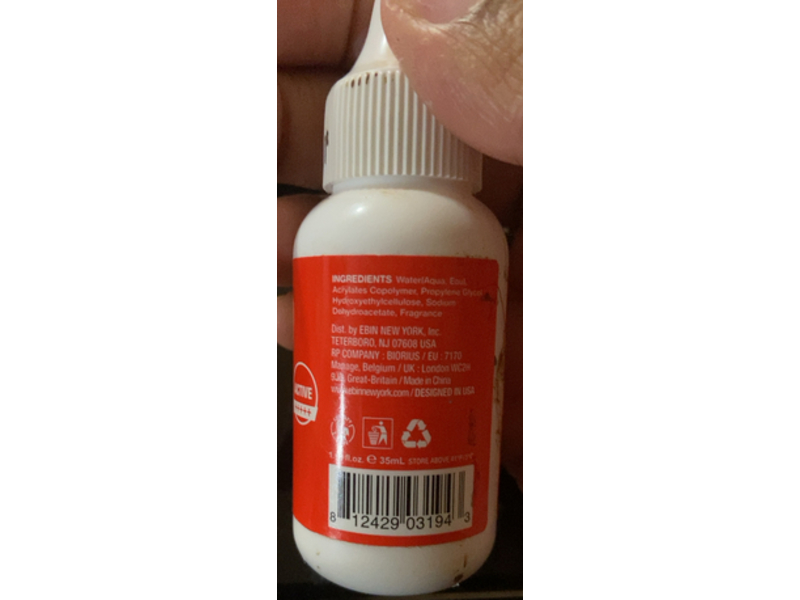 Ebin New York Wonder Lace Bond Wig Adhesive, 1.18 oz/35 mL