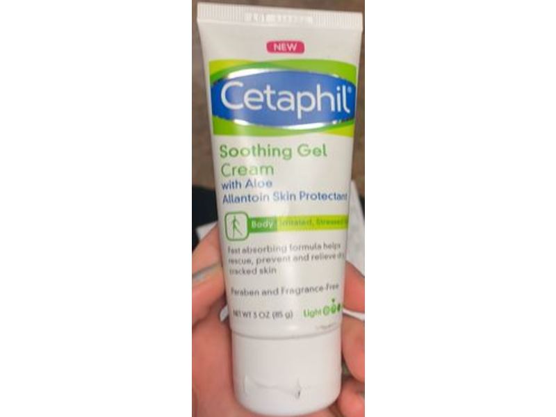 Cetaphil Soothing Gel, Aloe, Fragrance Free, 3 oz/85 g