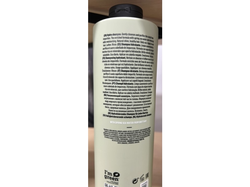 Lakmé Teknia Hair Care Organic Balance Shampoo, 33.9 fl oz/1000 mL
