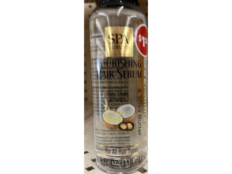 Spa Luxury Nourishing Hair Serum, 4 fl oz/118 mL