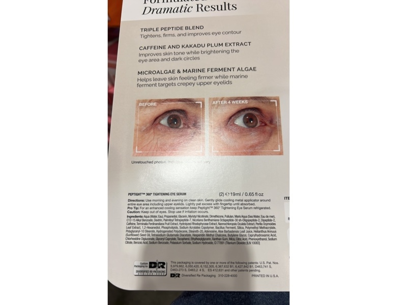 Strivectin 360 Tightening Serum, Tighten & Lift, 0.65 fl oz/19 mL, Pack Of 2