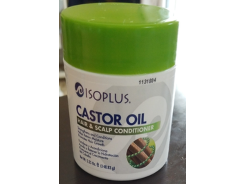 Isoplus Hair & Scalp Conditioner, Castor Oil, 5.25 oz/148.83 g