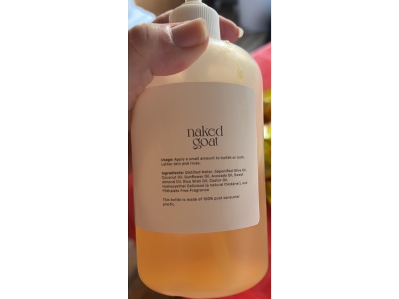 Naked Goat Natural Body Soap, Gather, 20 oz/566.99 g