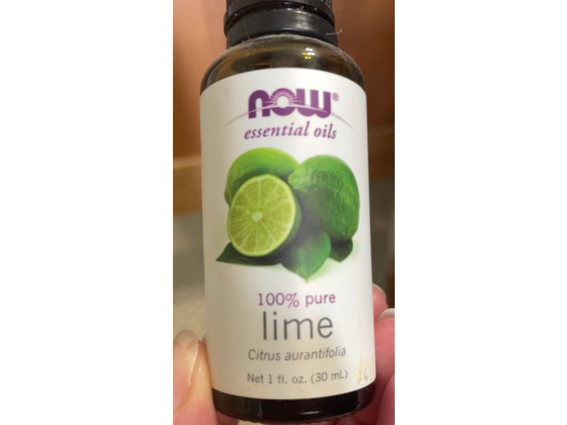 Now Essential Oils Lime Oil, Citrus Aurantifolia, 1 fl oz/30 mL