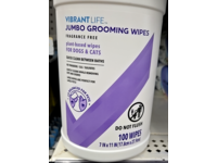 Vibrant Life Jumbo Grooming Wipes, Count 100 - Image 3