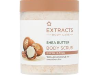 Superdrug Extracts Body Scrub, Shea Butter, 465 mL - Image 2