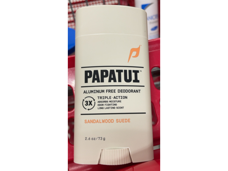 Papatui Deodorant, Sandalwood Suede, 2.6 oz/7.3 g